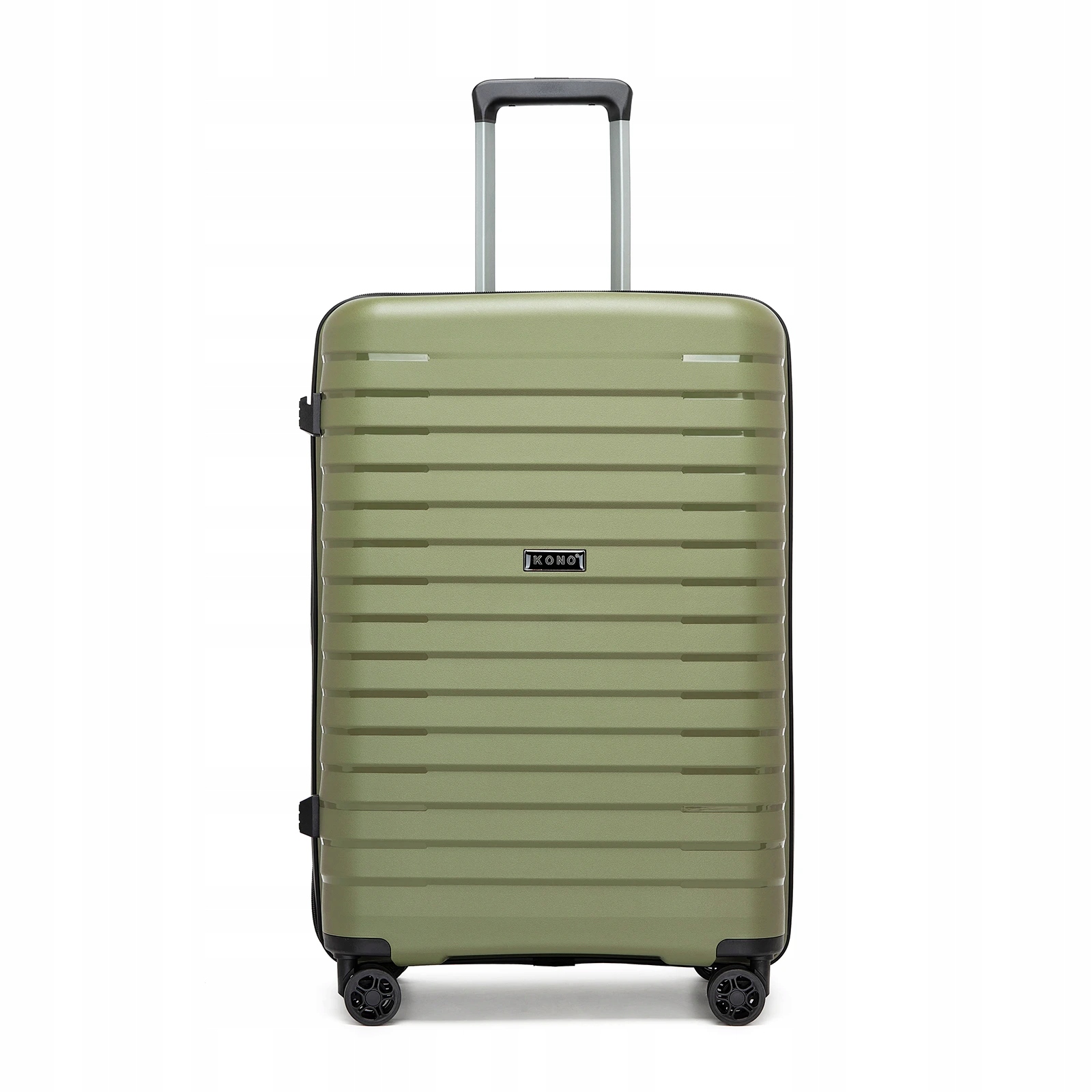 Rozšiřitelný polypropylenový kufr Kono 76 L zelený