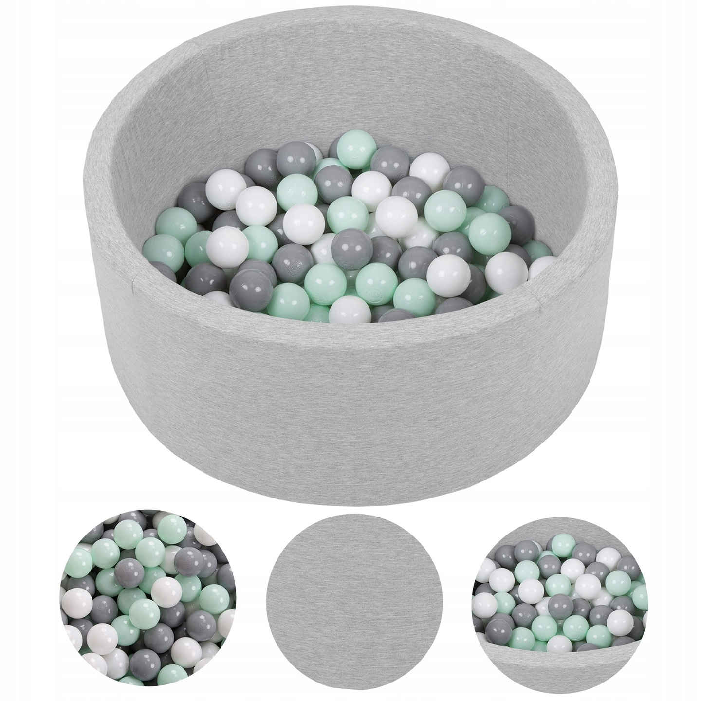 

Suchy Basen 70x30 Dla Dzieci z kulkami 150 piłek