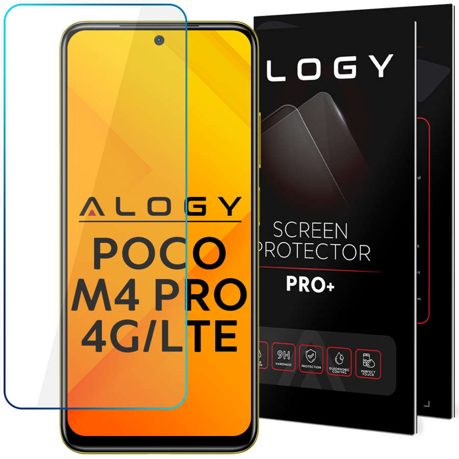 

Szkło hartowane 9H Alogy do Poco M4 Pro 4G/LTE