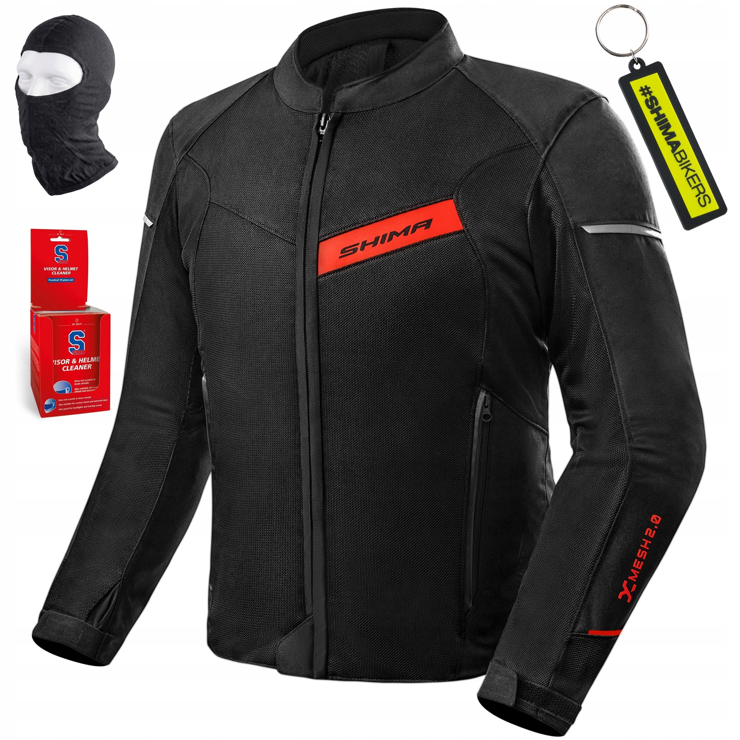 Pánska motocyklová bunda Shima X-mesh 2.0 Men letná mesh Darčeky