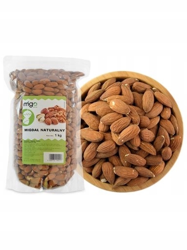 2x MIGOgroup Kalifornské Mandle celé 1KG