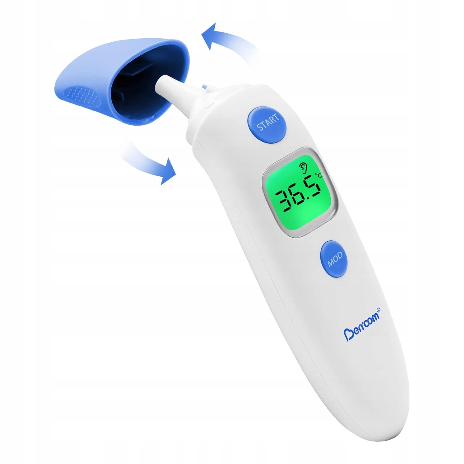 Termometr bezdotykowy Berrcom 2w1
