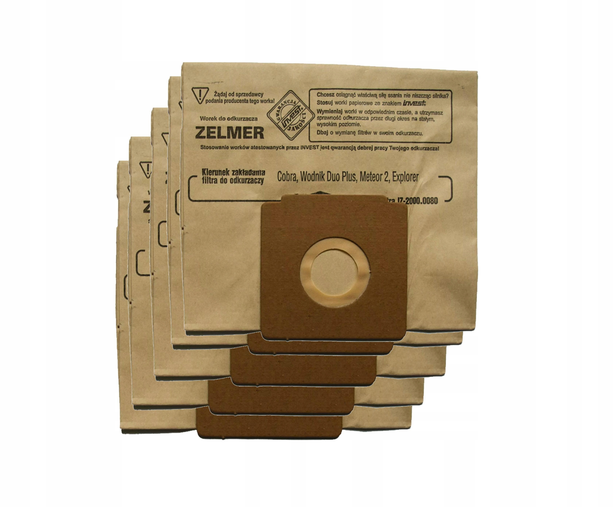 

Worki Papierowe 2000.0290 Zelmer Meteor 2 Cobra