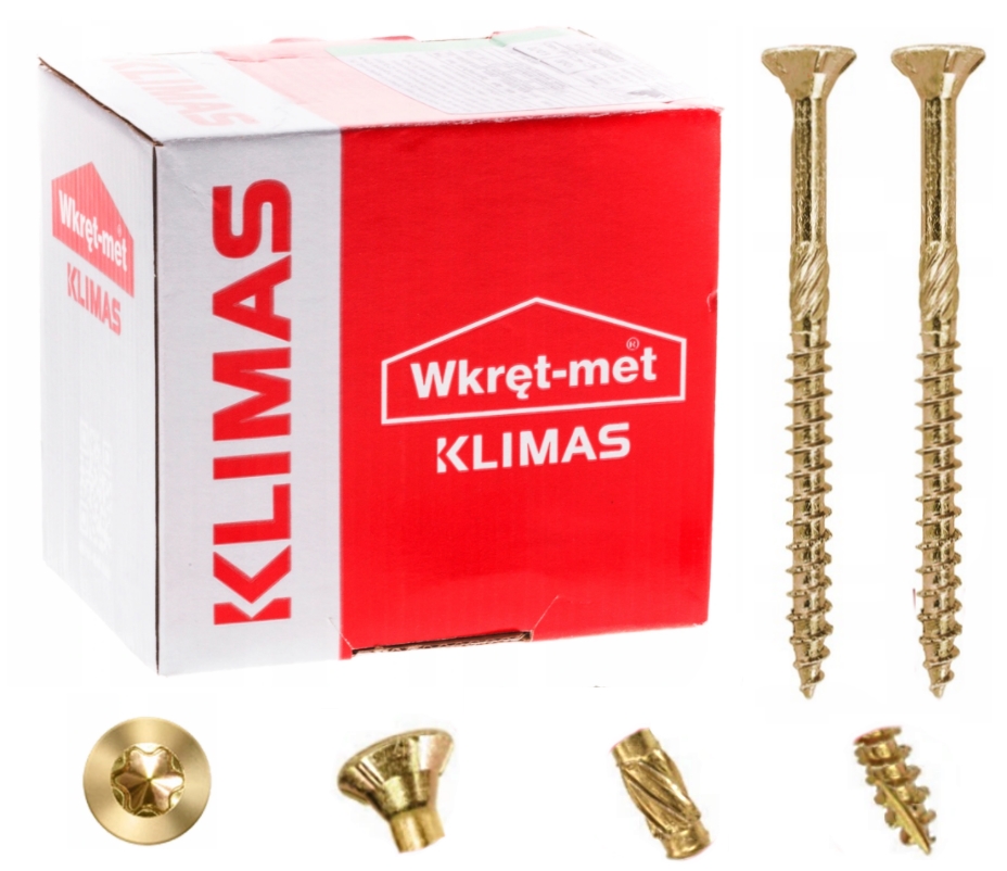 

Wkręty 5X120 MM Ciesielskie Do Drewna Torx 200SZT