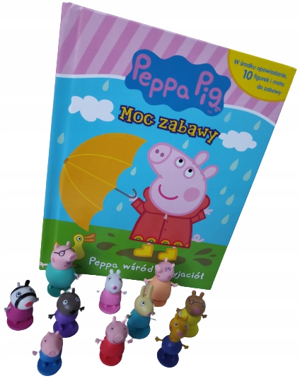 

Zestaw Świnka Peppa Pig Pepa Figurki Zabawki Domek