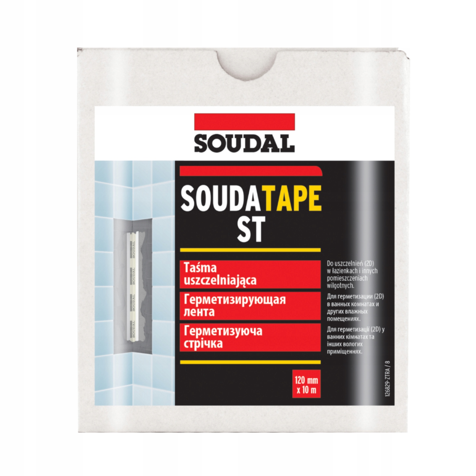 Soudal Taśma Uszczelniająca Soudatape St Do Hydroizolacji Wodoszczelna 10 M