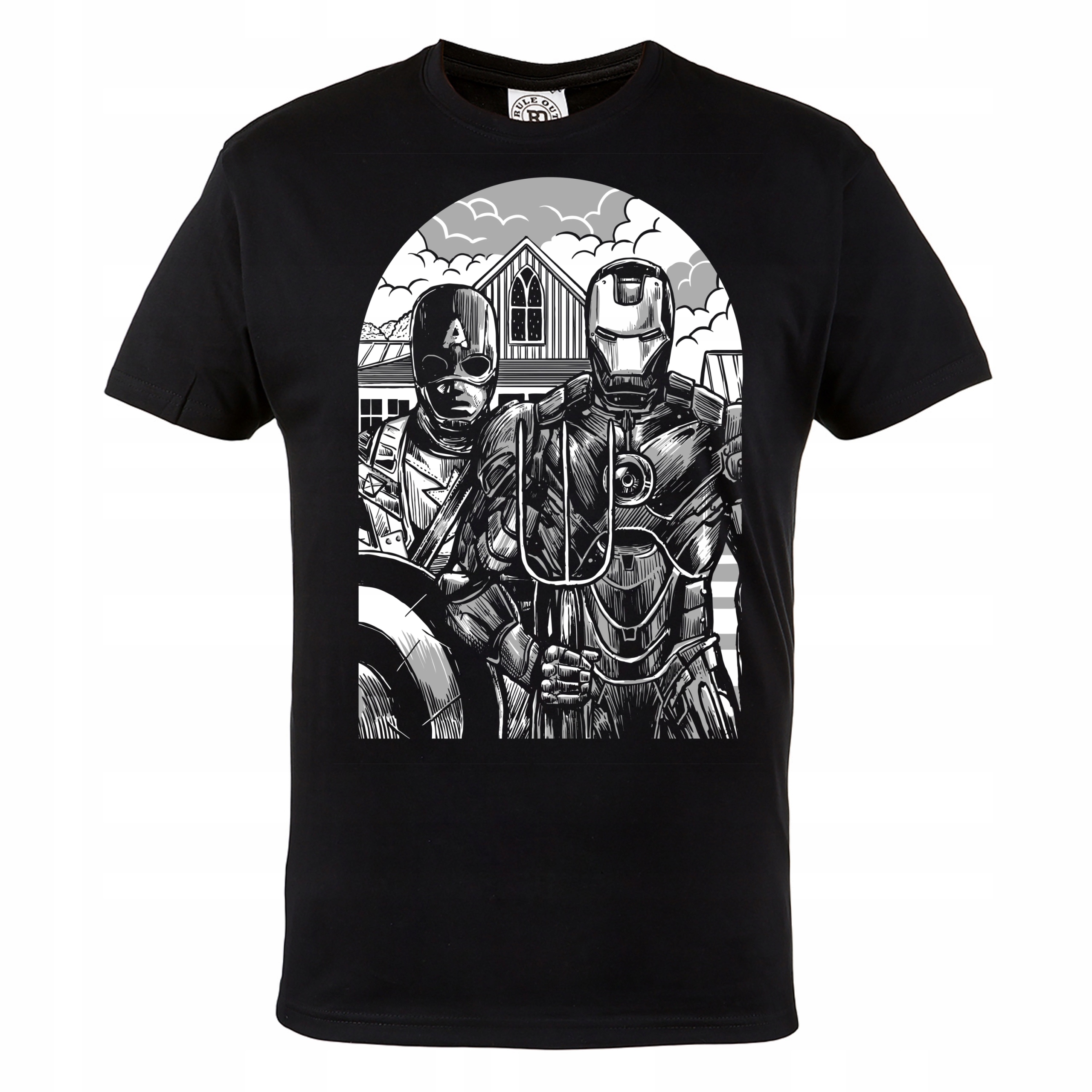 

Koszulka Avengers Kapitan Ameryka Iron Man MAR41