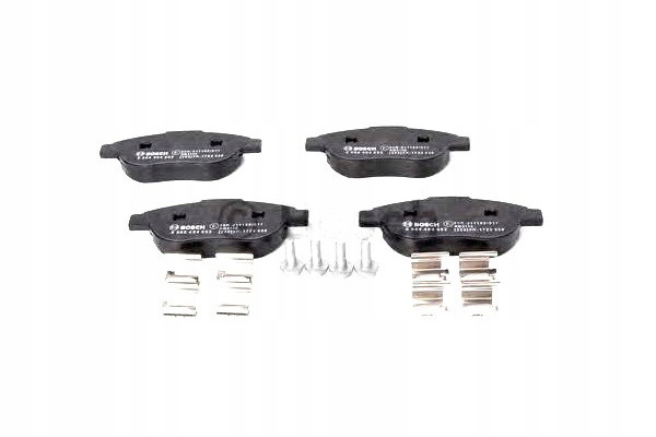 Bosch Brzdové Destičky Peugeot Přední 207 307 02- S