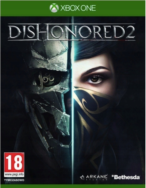 Dishonored 2 Xbox One Wersja Pudełkowa Nowa Folia