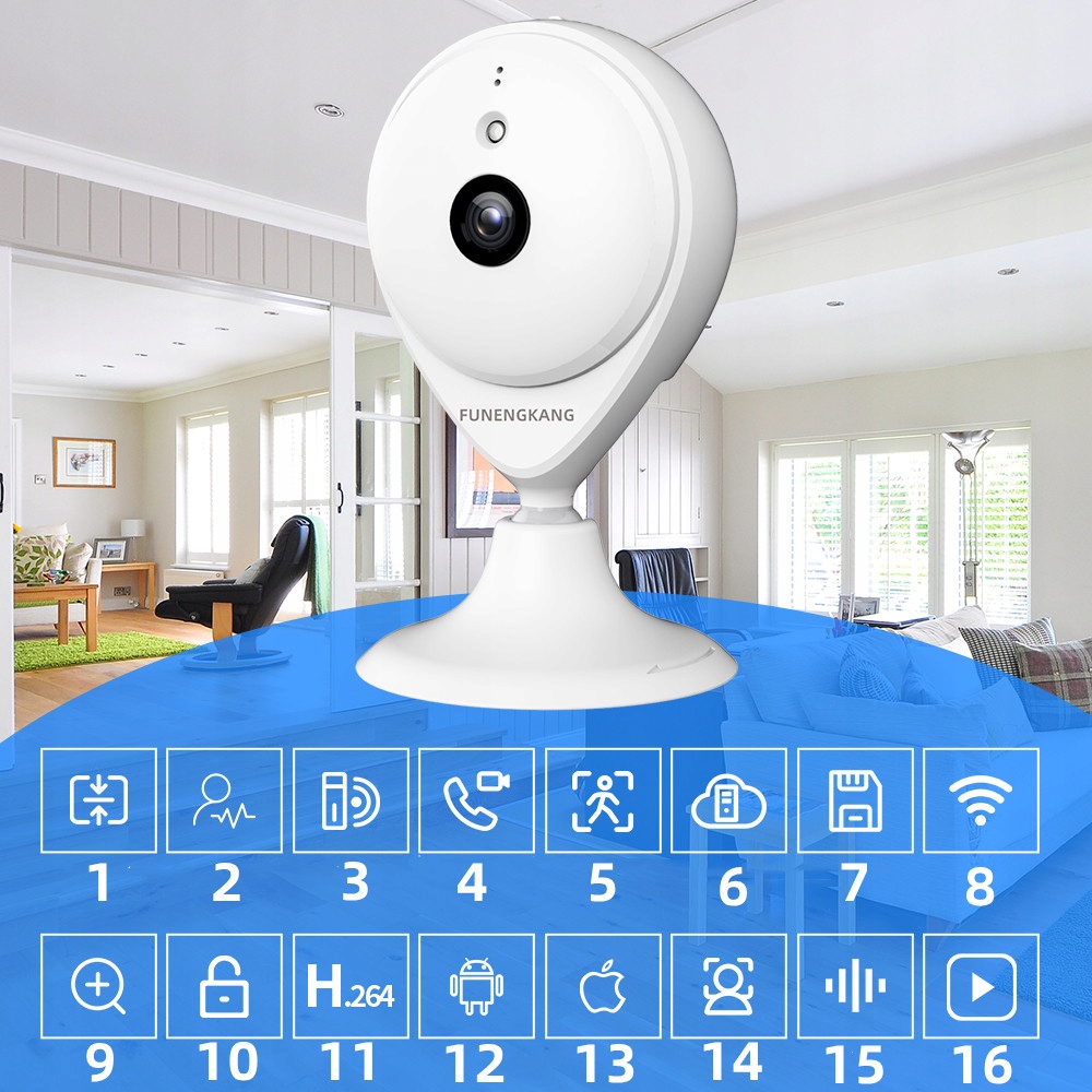 KAMERA ZEWNĘTRZNA IP WIFI 2K HD 8x ZOOM 4MP CCTV Model M215