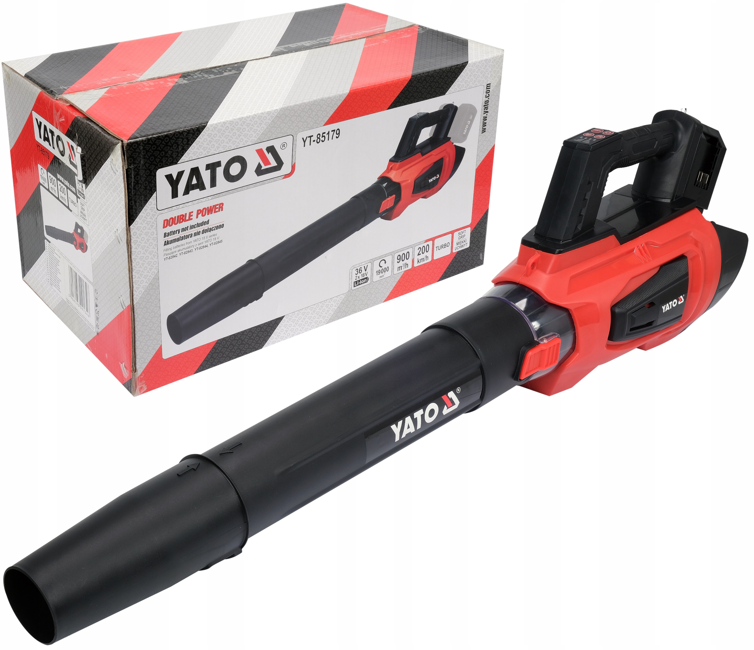 Dmuchawa Akumulatorowa Do Liści Śgniegu 2x18V Bez Baterii Yato