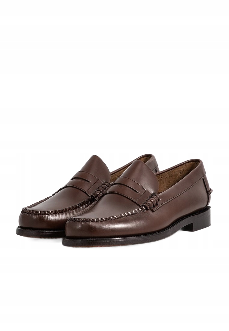 Scalpers Hnědé Pánské Polobotky Z Přírodní Kůže Ve Stylu Loafers 44 3EA