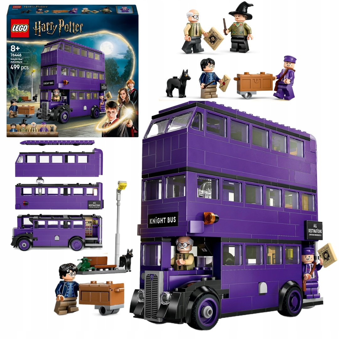 Lego Harry Potter 76446 Dobrodružství na palubě Bludného rytíře Autobus