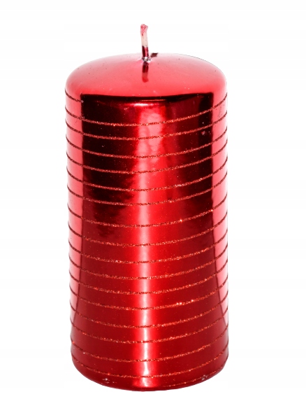 

Świeca Andalo Lustro Czerwony Walec H14CM Nowość