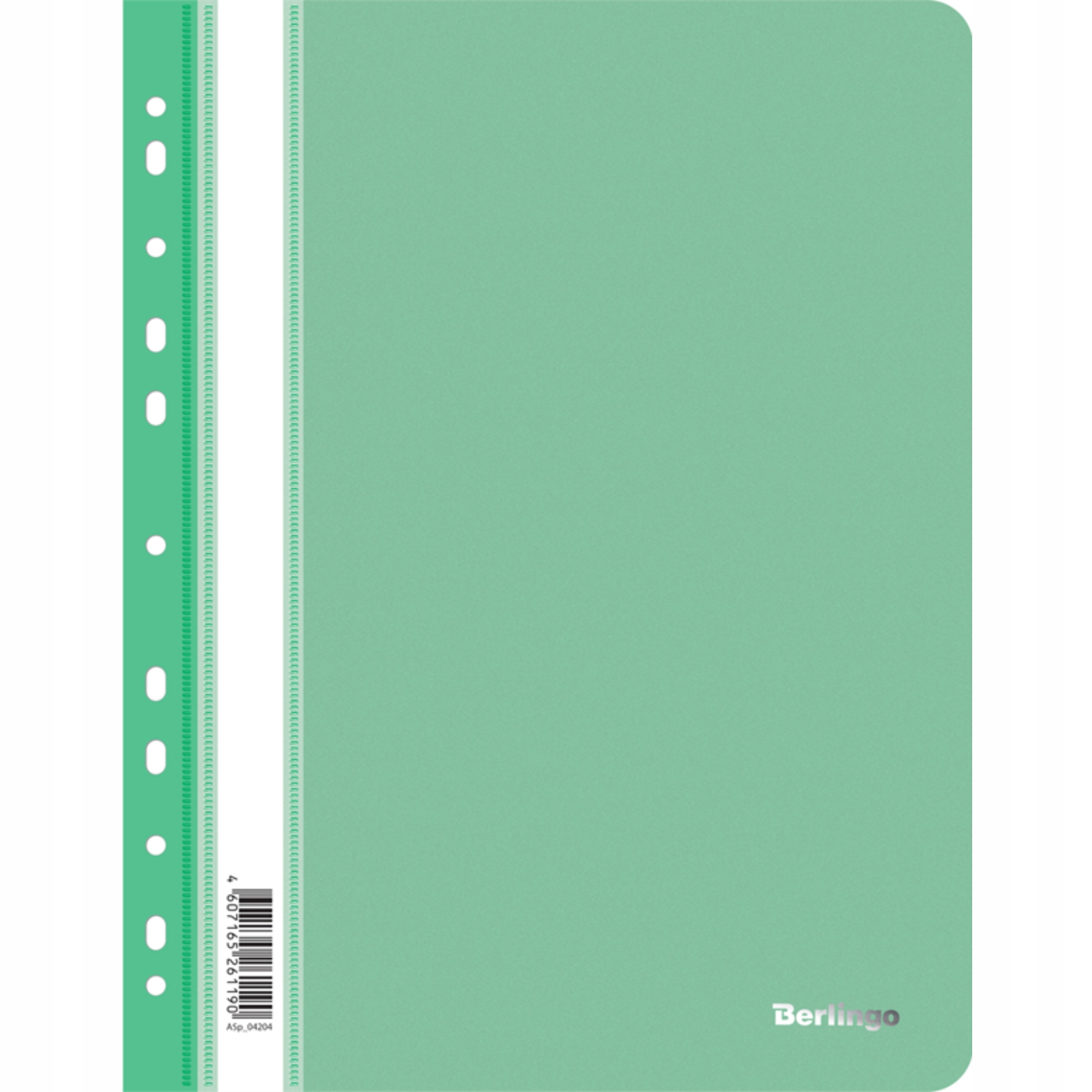 

Skoroszyt wpinany Berlingo A4 transparent zielony