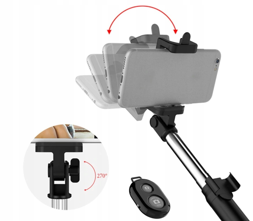 UCHWYT STATYW na telefon BLUETOOTH SELFIE Pilot KIJEK DO SELFIE Rodzaj statyw
