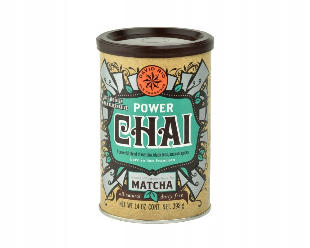 V prášku čaj David Rio Chai Čaj Power Matcha 398 g
