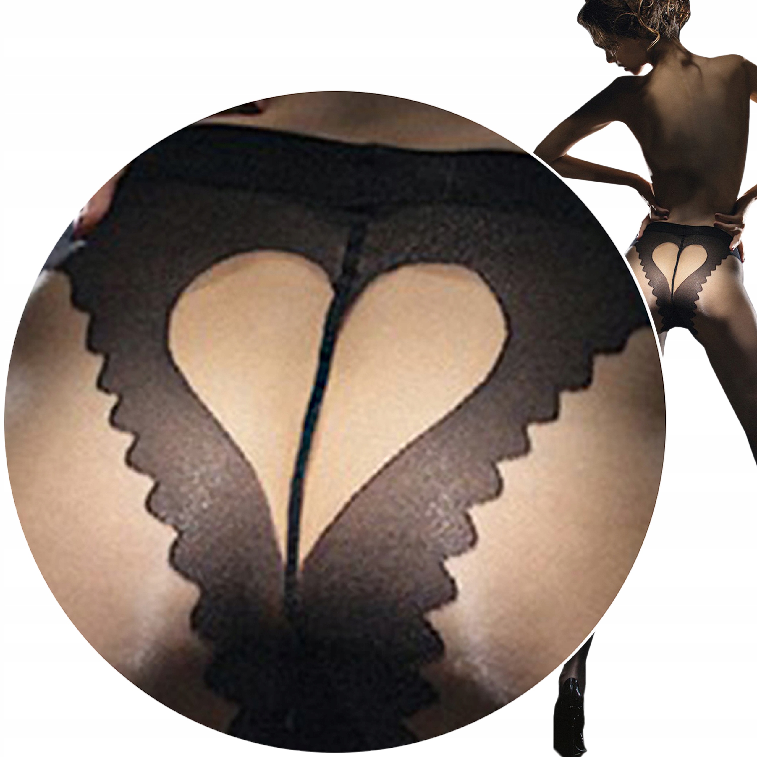 

Fiore Sexy Rajstopy Corazon 20 den Serduszko 3-M