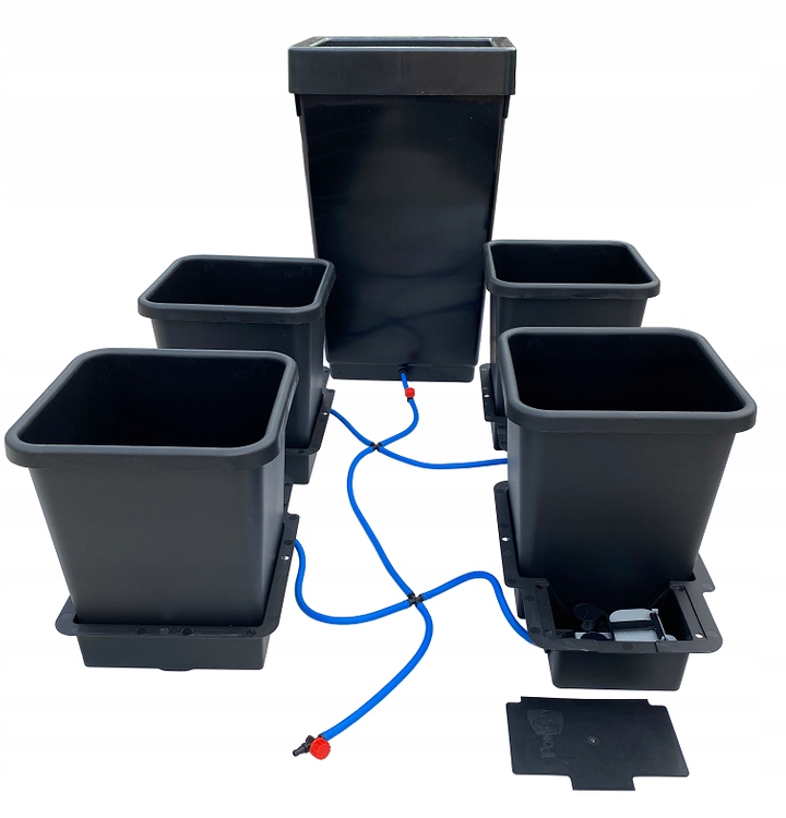 Autopot Sada gravitačního zavlažování 1Pot 4x květináč 15L tank 47L