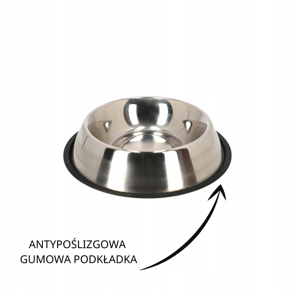 

Antypoślizgowa Miska Ze Stali Nierdzewnej 0,19 L