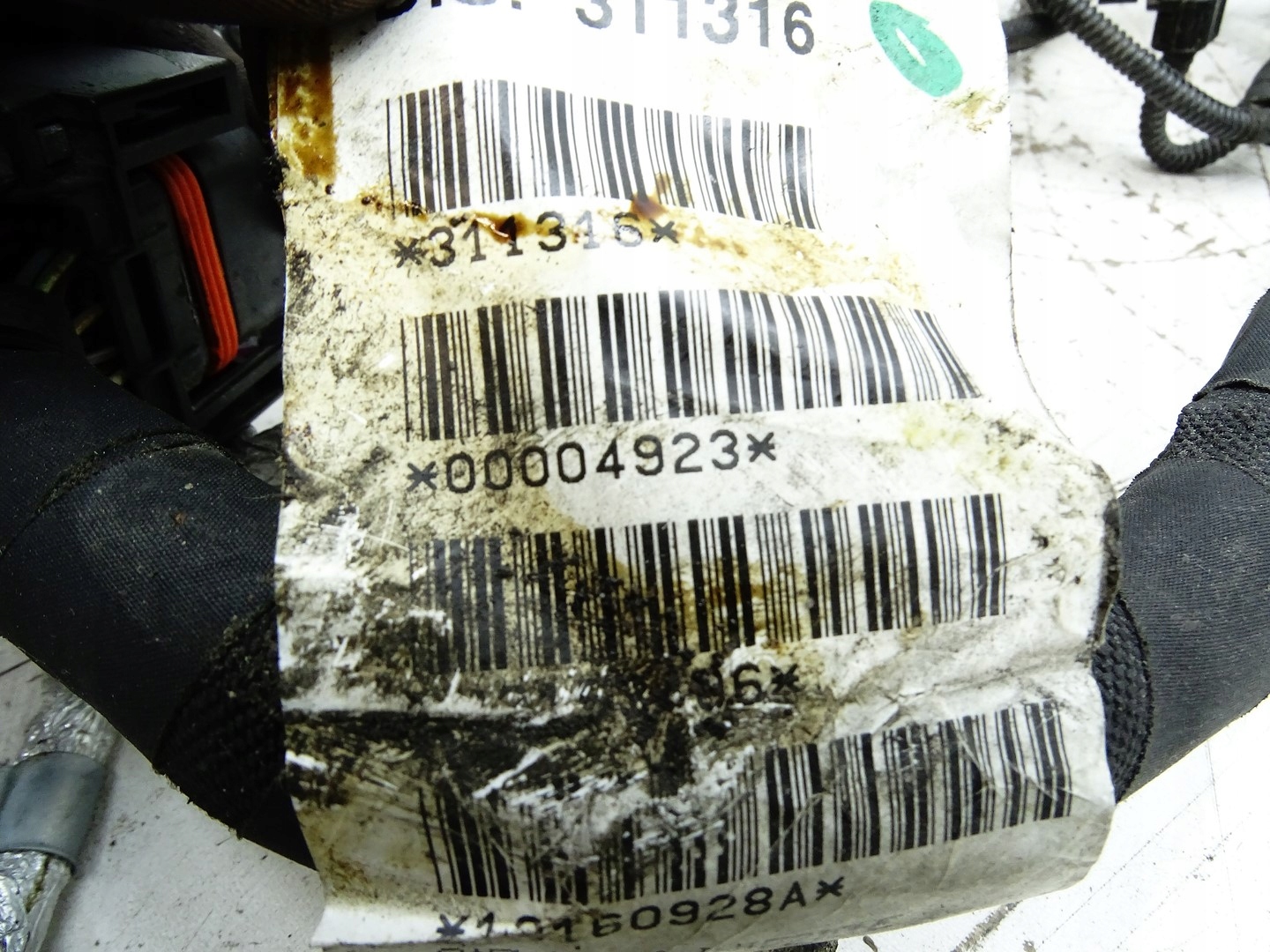 bundle motor wiring MASERATI GHIBLI III 3.0 B V6