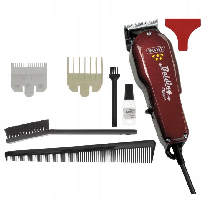 Strojček Wahl 5-Star Balding Clipper Červený Strih na Zero