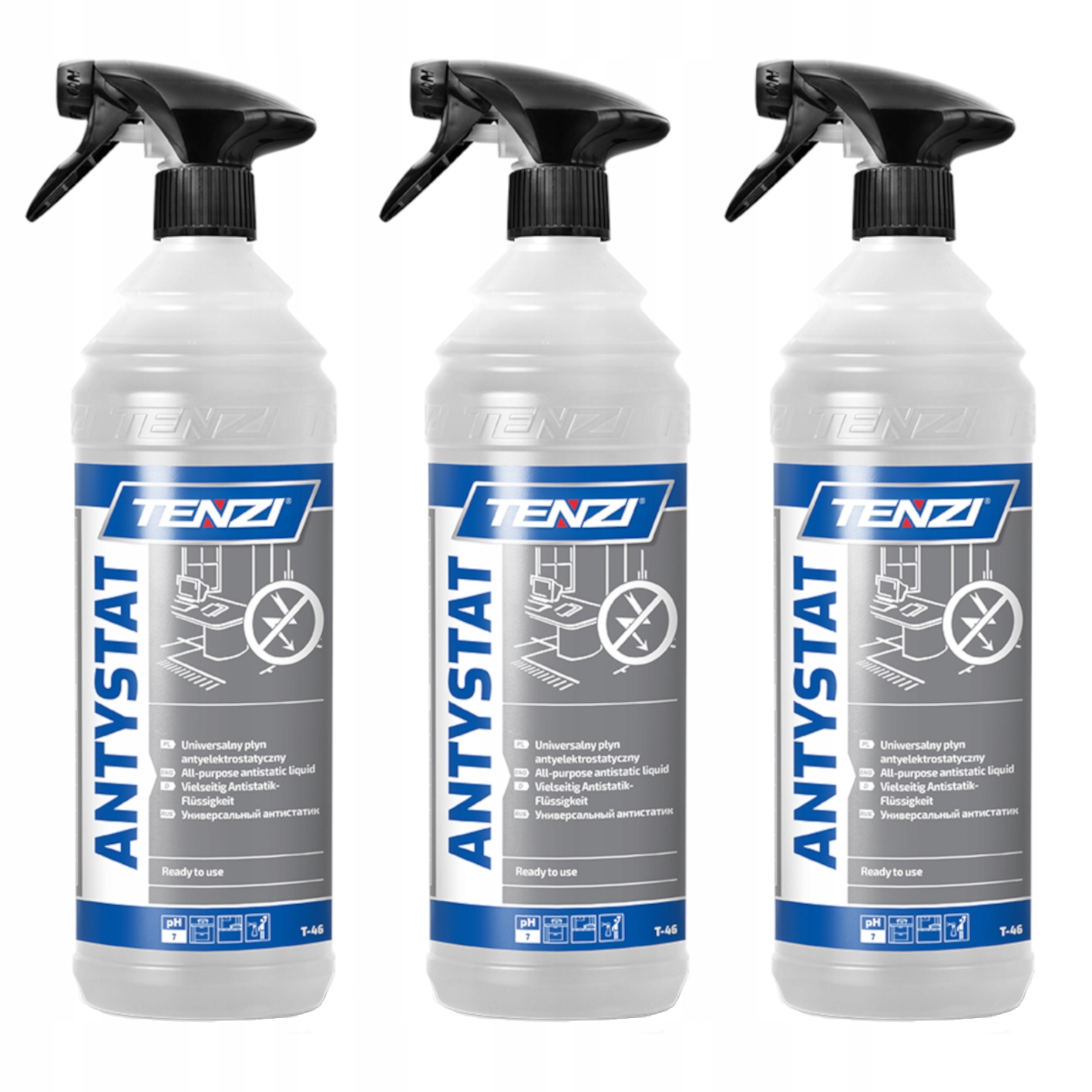 

Tenzi Antystat Płyn antyelektrostatyczny 3x1L