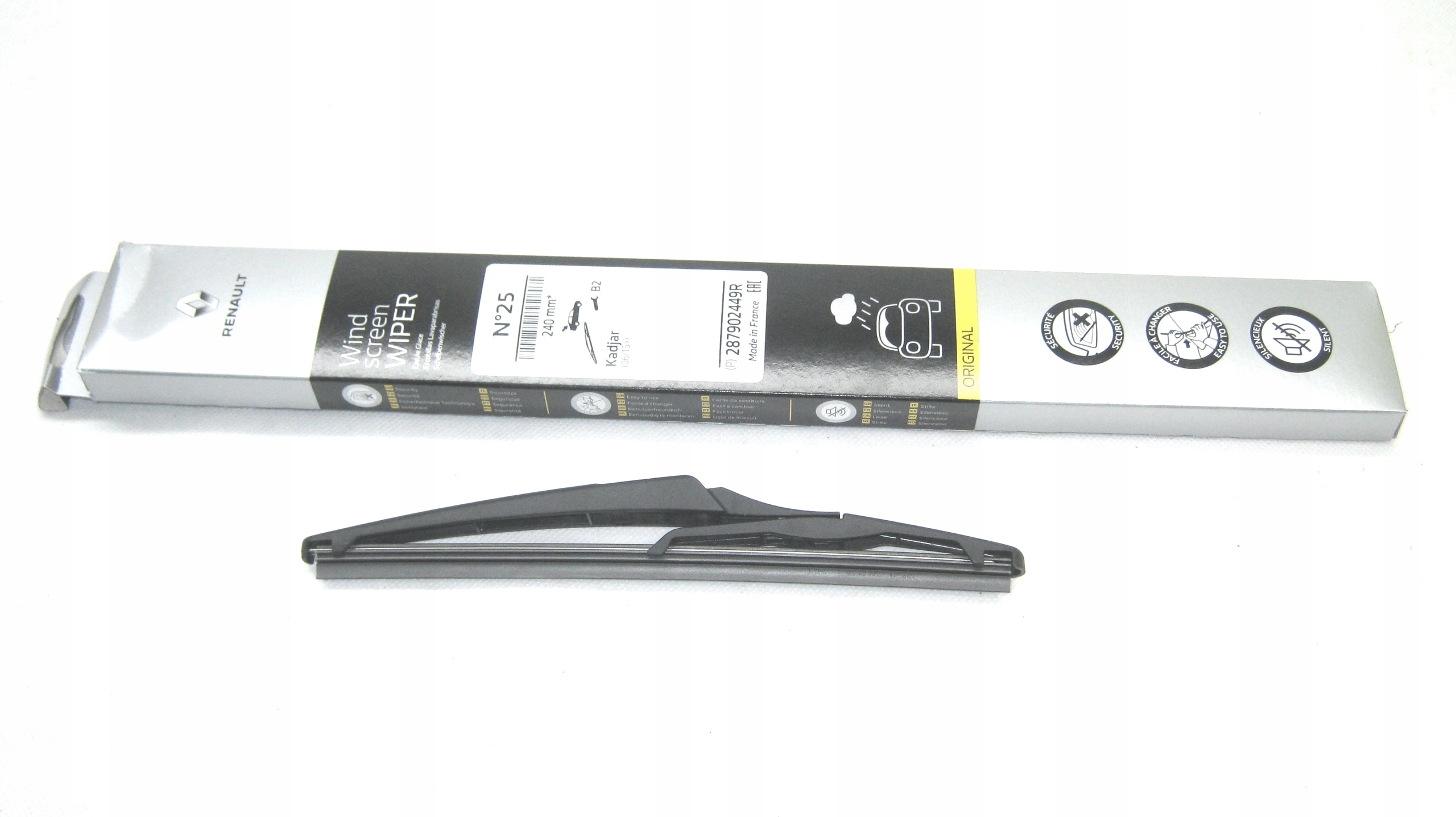 

Pióro Wycieraczki Tył Renault Kadjar 240MM Oryg