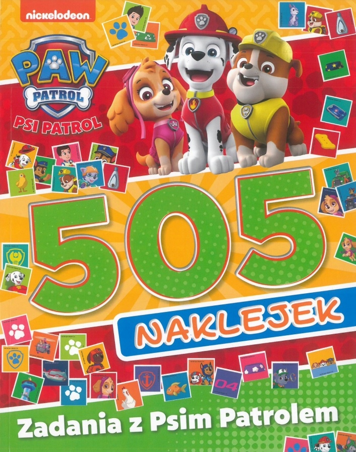 

505 Naklejek Psi Patrol Zadania Naklejki Malowanki