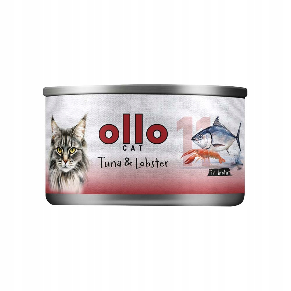 Ollo Cat č. 11 Tuňák a humr – krmivo pro kočky pro kočky