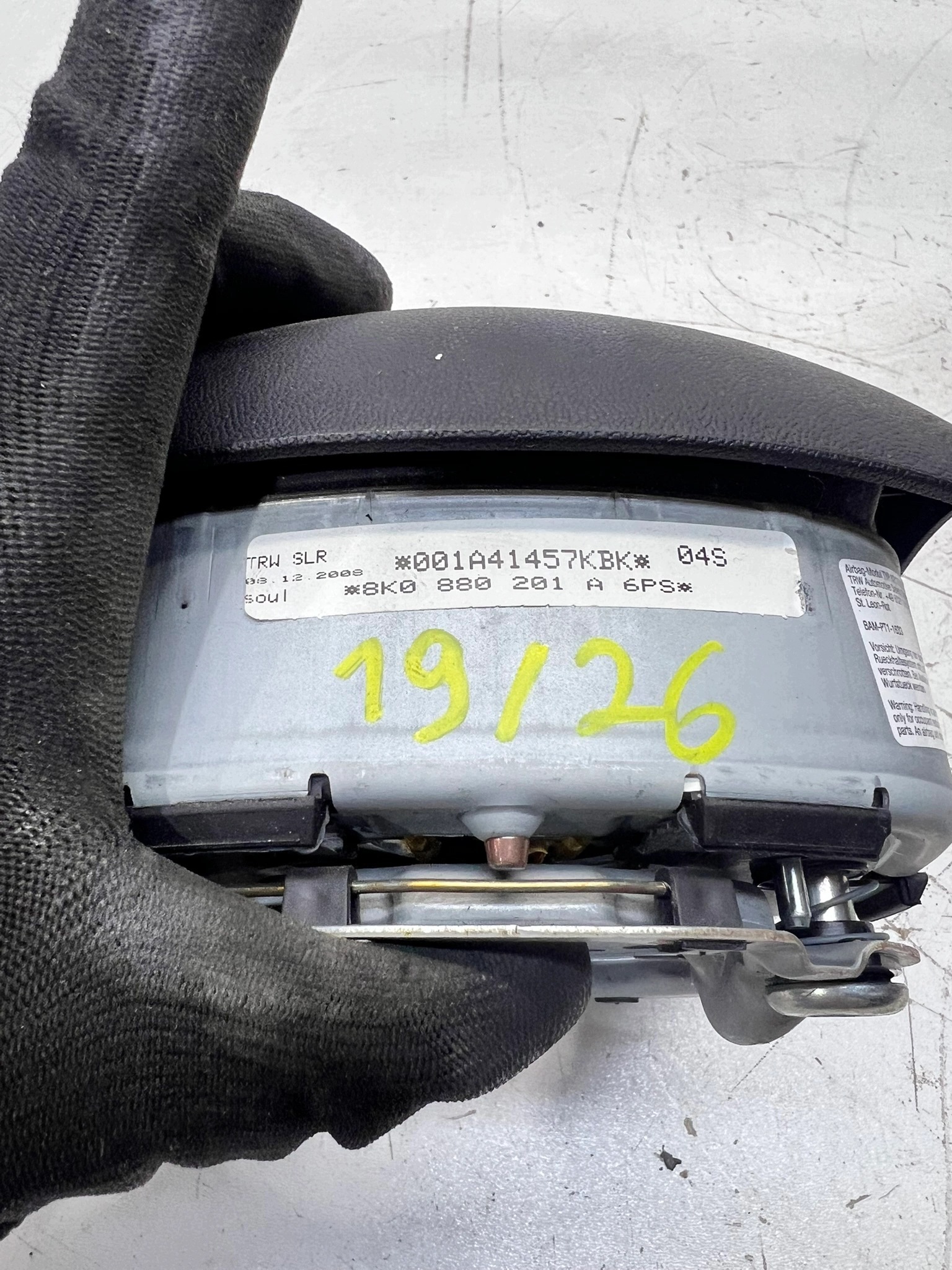 airbag luft AUDI A4 B8 A5 8T 8K0880201A 6PS 19/26