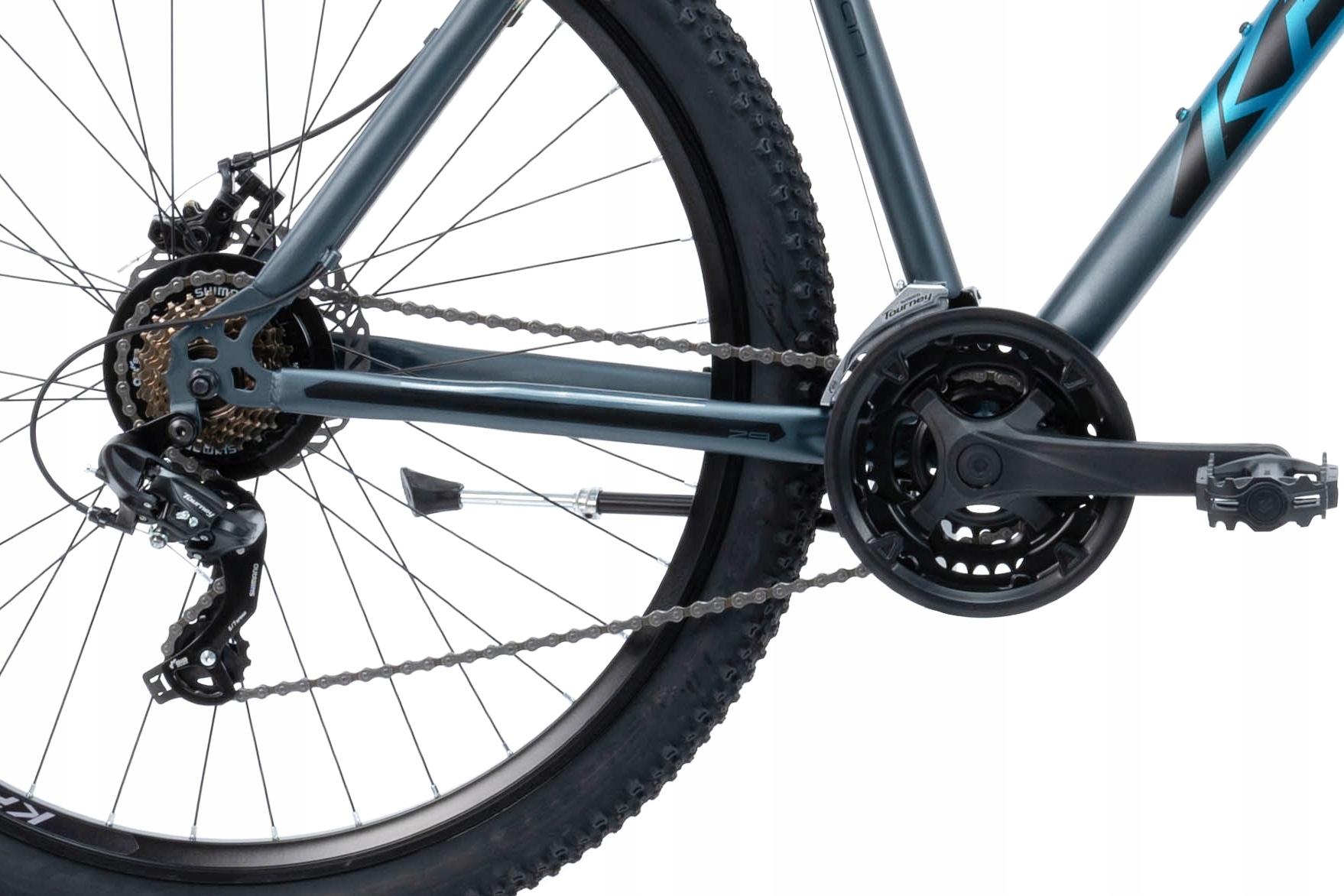 Rower MTB 29'' Kands Guardian 2xT turkusowo-czarny mat M19 2025