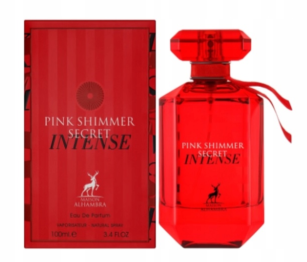 Maison Alhambra Pink Shimmer Secret Intense 100 ML Dámská Parfémovaná Voda