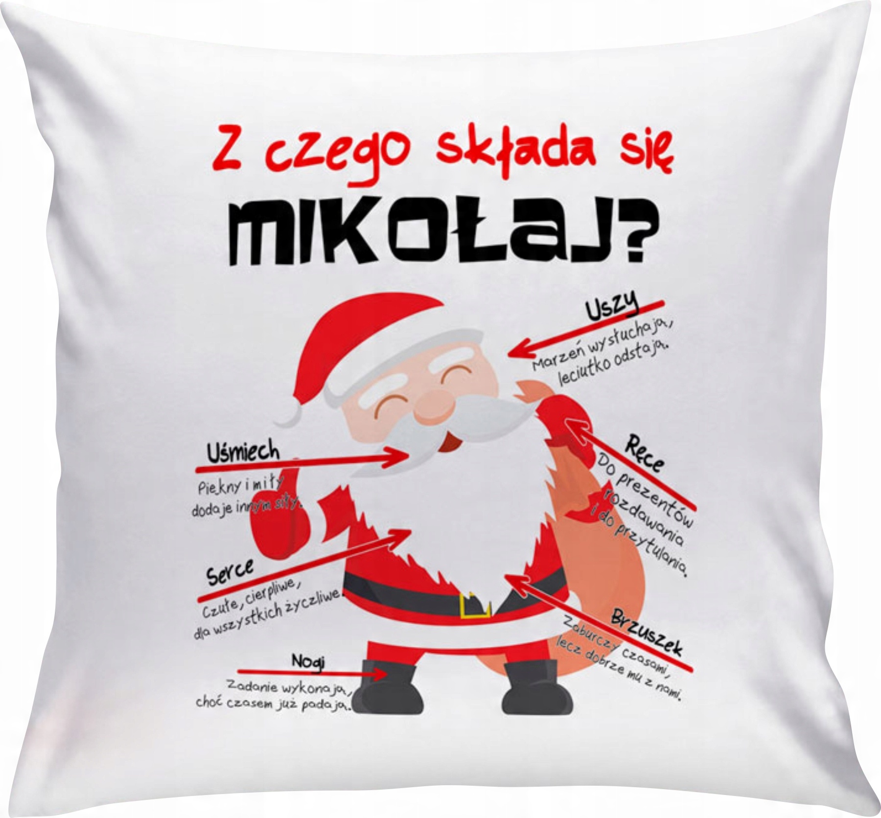 

Poduszka Mikołaja Święta Pod Choinkę Ś83