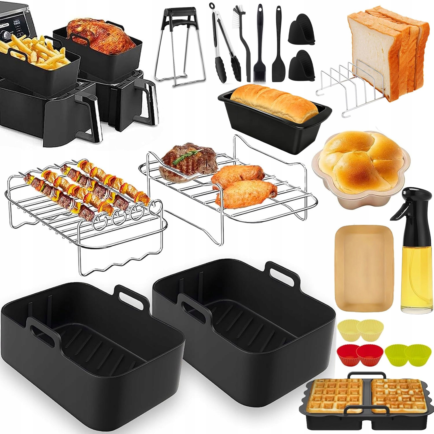 Sada Příslušenství Pro Beztukovou Fritézu Pro Air Fryer AF300EU