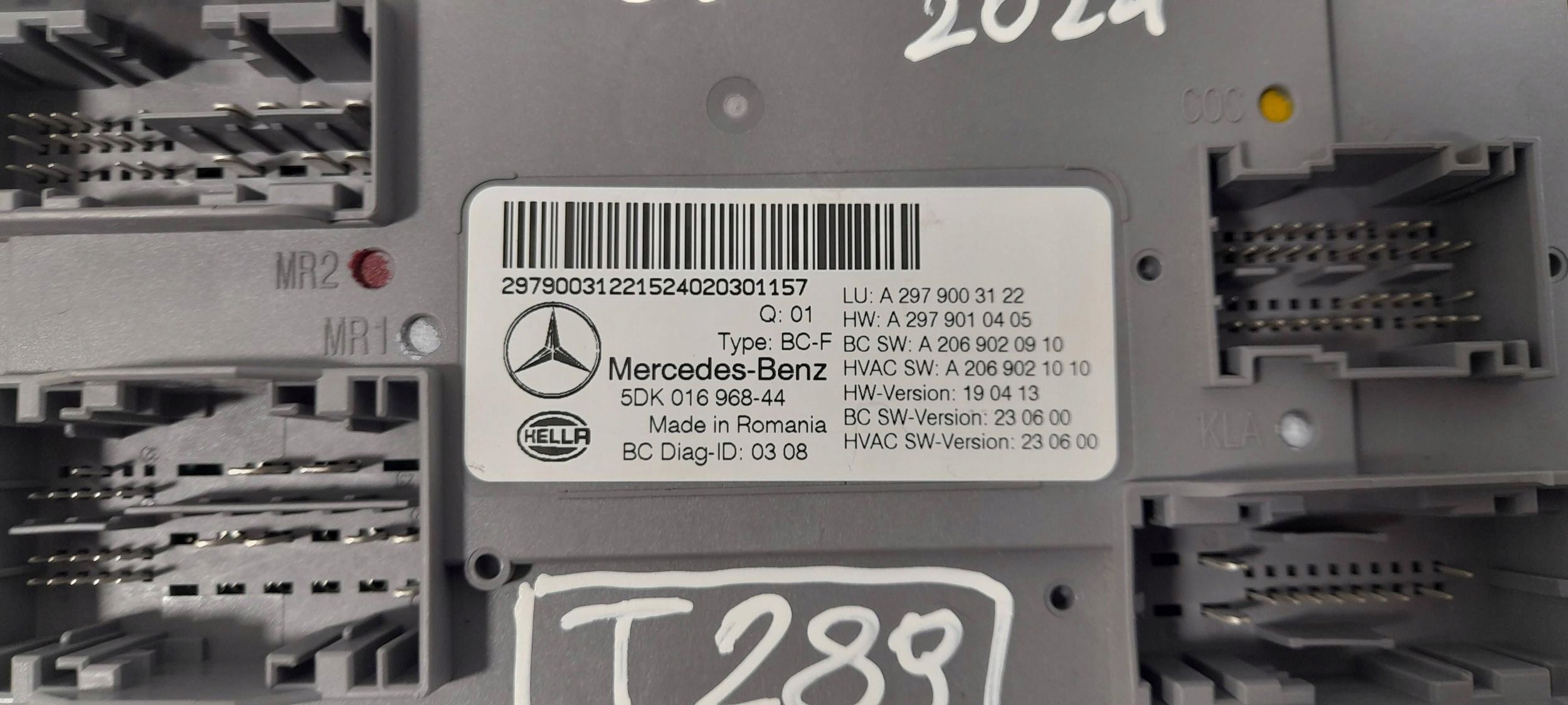 Mercedes-Benz CLE C236 modulo BSM A2979003122 (T289)