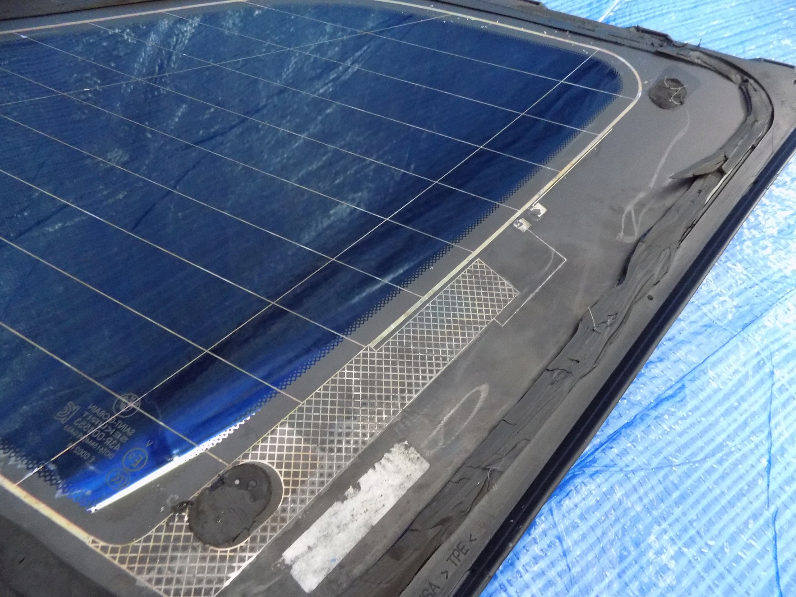 window bodywork left rear part BMW X5 G05 20R 3,0 45E