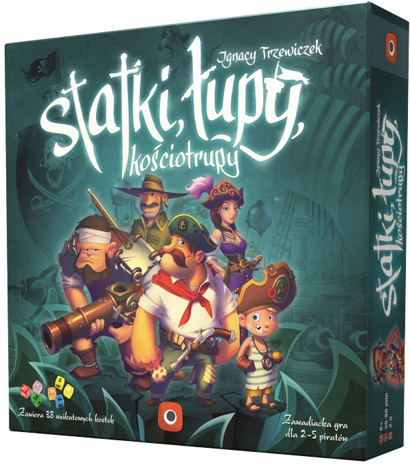 Statki łupy kościotrupy gra planszowa