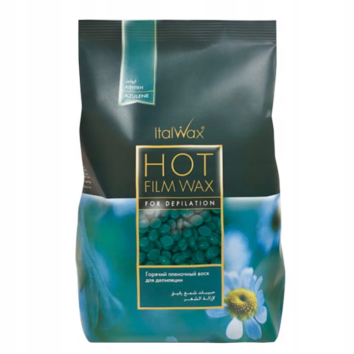 

Italwax Wosk Twardy Dropsy Depilacja Azulen 1KG
