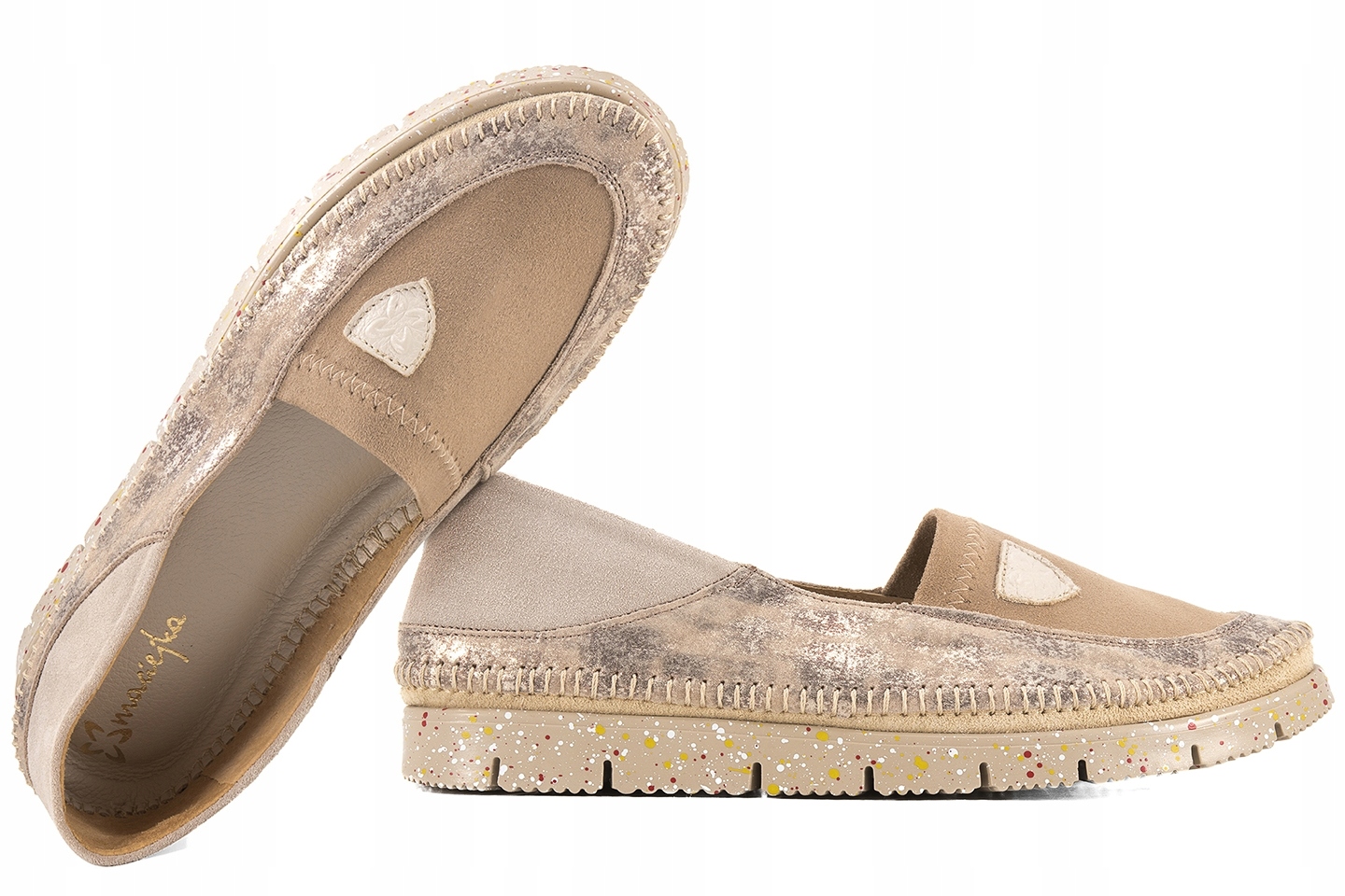 Maciejka 05434 Dámské Polobotky Espadrilky Balerínky