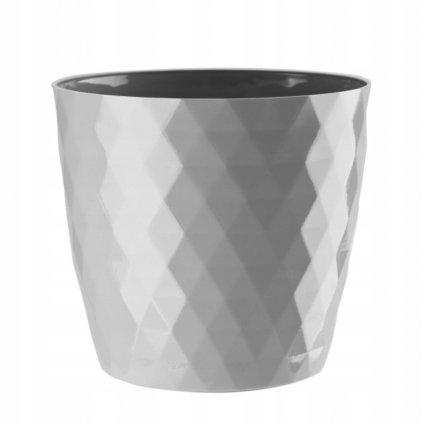 DONICZKA CRISTAL 16 CM SZARA OSŁONKA PLASTIKOWA