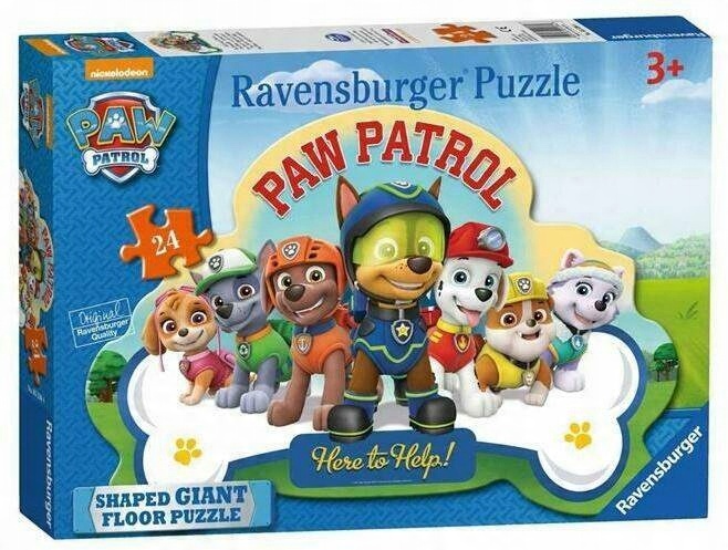 

Puzzle Psi Patrol Kształt Giant 24 el Podłogowe