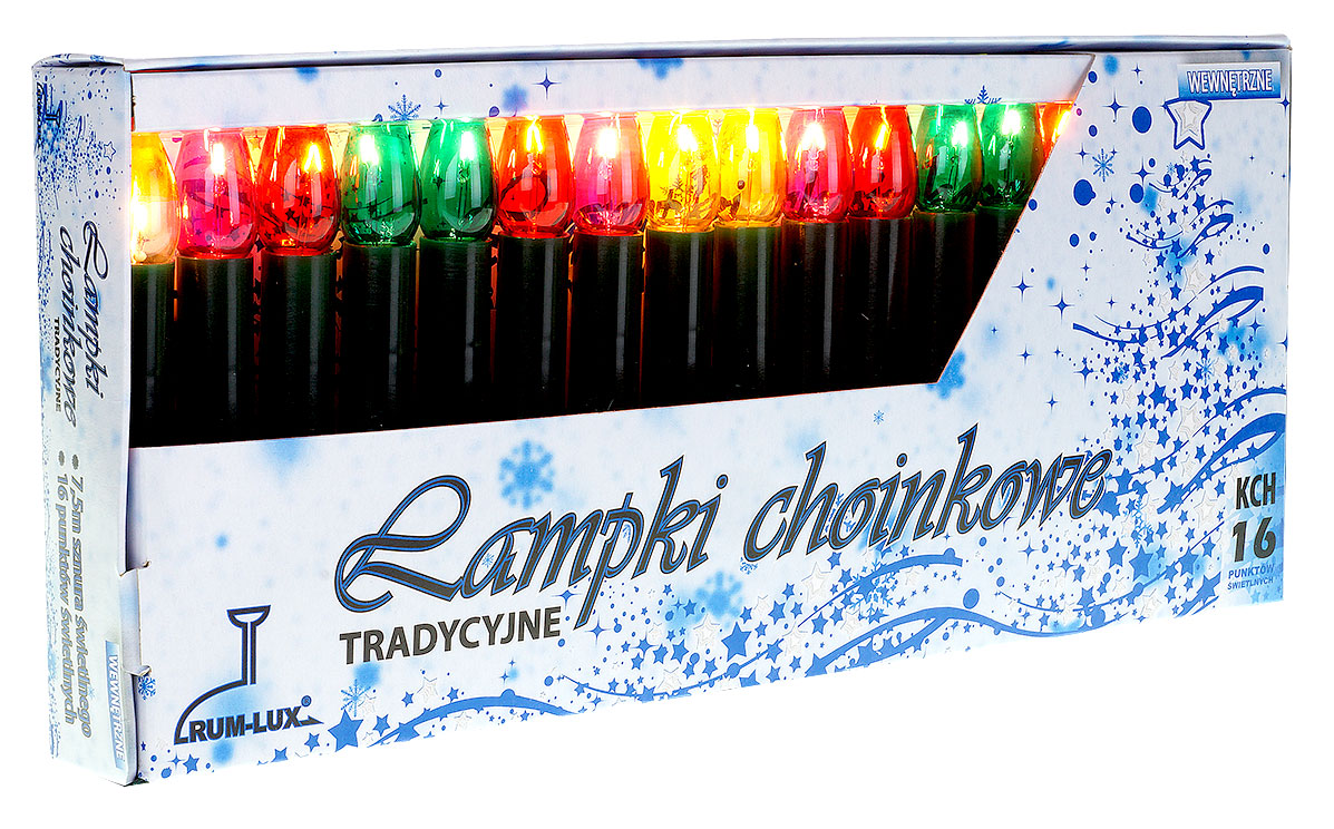 

Tradycyjne lampki choinkowe świeczki 5W zielone