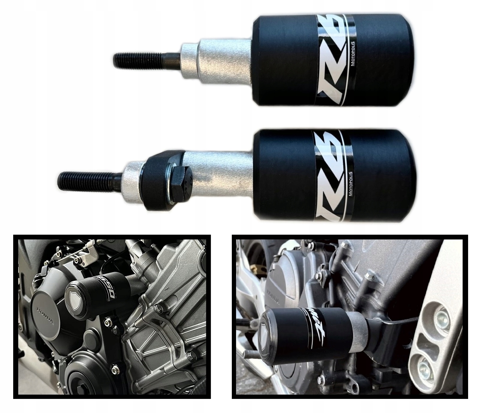 CRASH PADY MotopoliS - YAMAHA R6 YZF-R6 2003-2005 - CRASHPADY