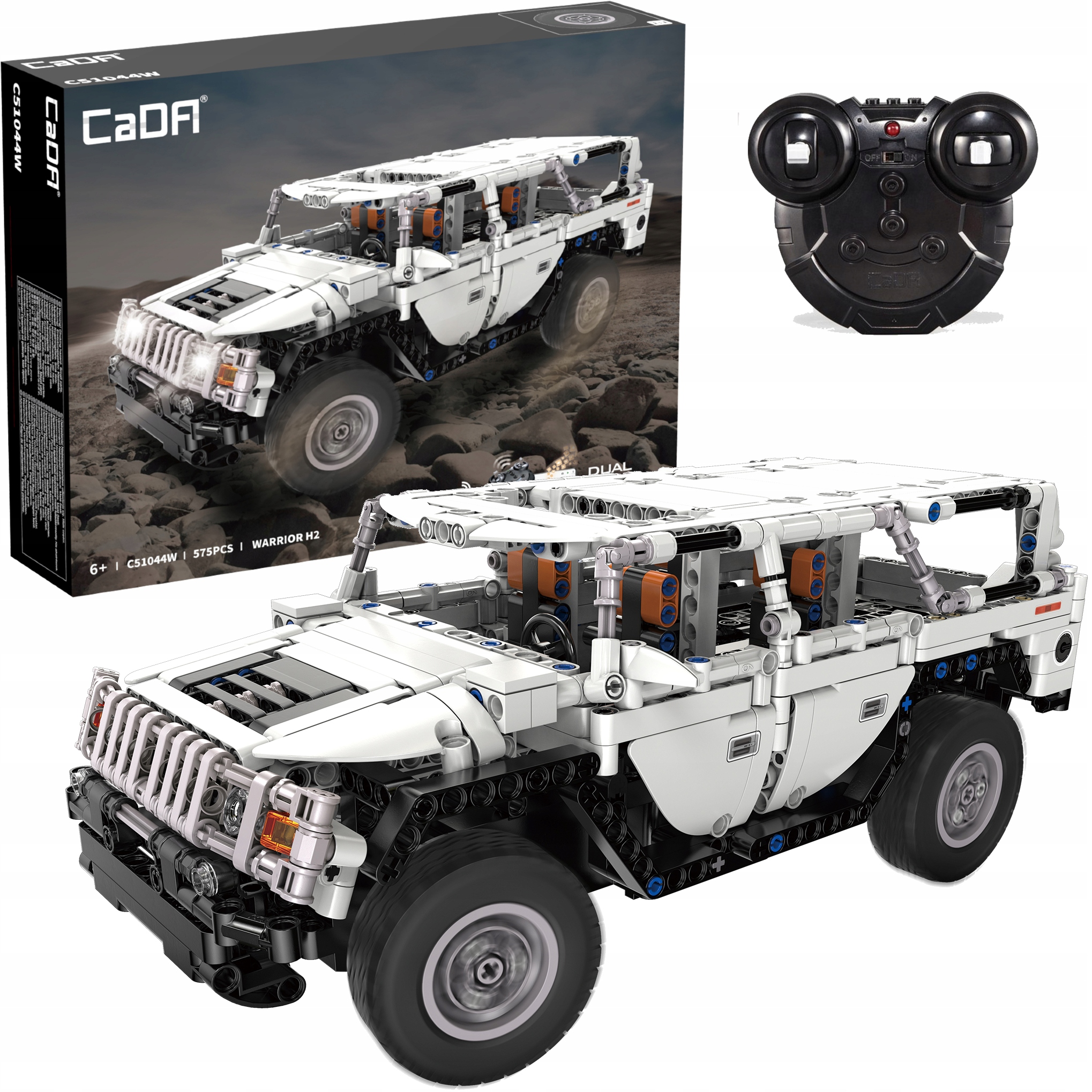 Zestaw Klocki Konstrukcyjne Cada Pojazd Warrior H2 Dual Mode Control