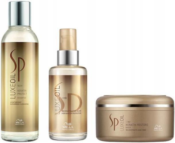 Wella Sp Luxe Olejový Šampon 200 Maska 150 Olej 100