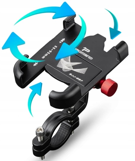Uchwyt rowerowy na TELEFON 360° regulowany (ZR08) EAN (GTIN) 5903794625884