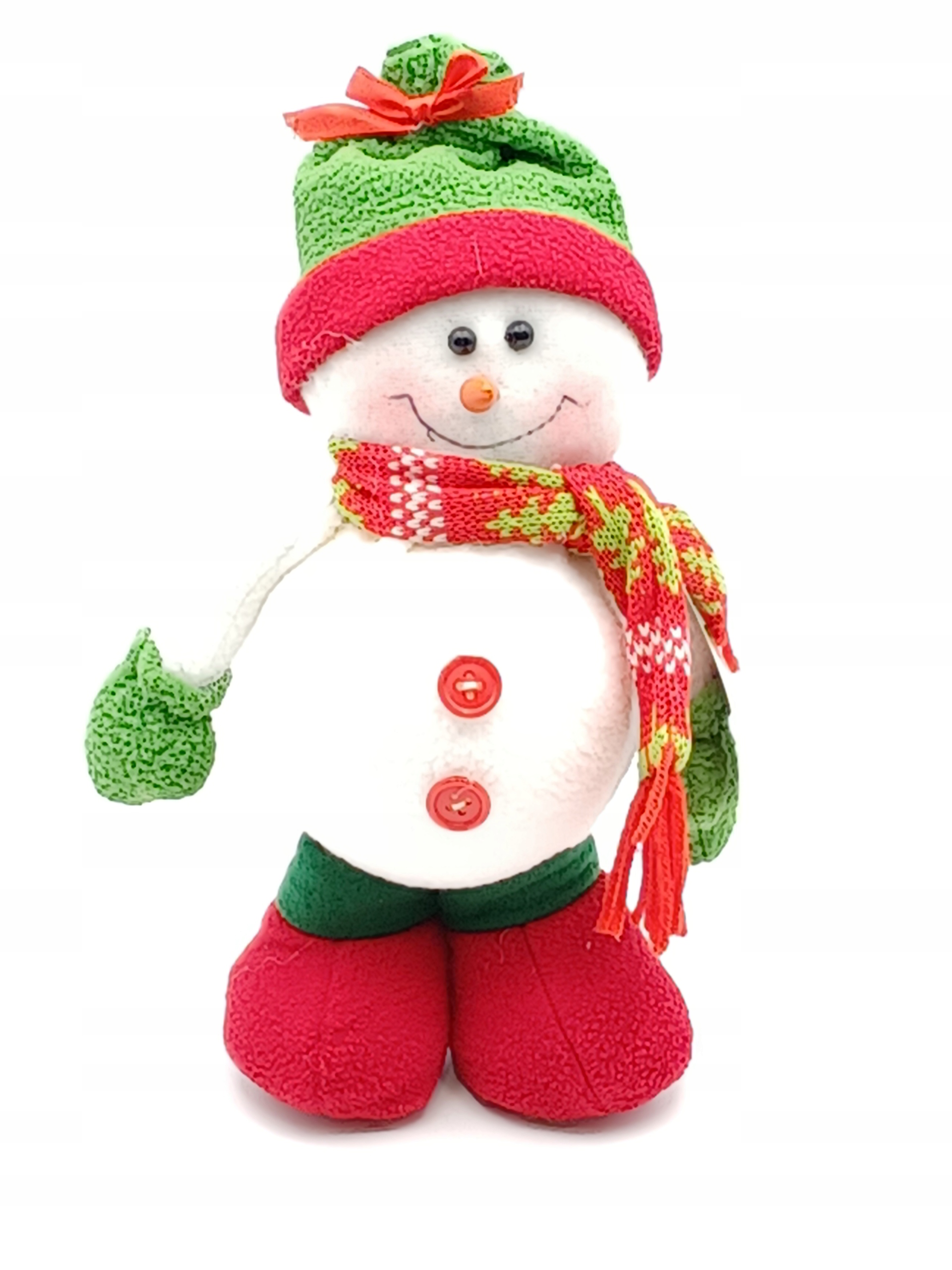 BAŁWAN ŚWIĘTA 30cm OZDOBA DEKORACJA FIGURKA SKRZAT