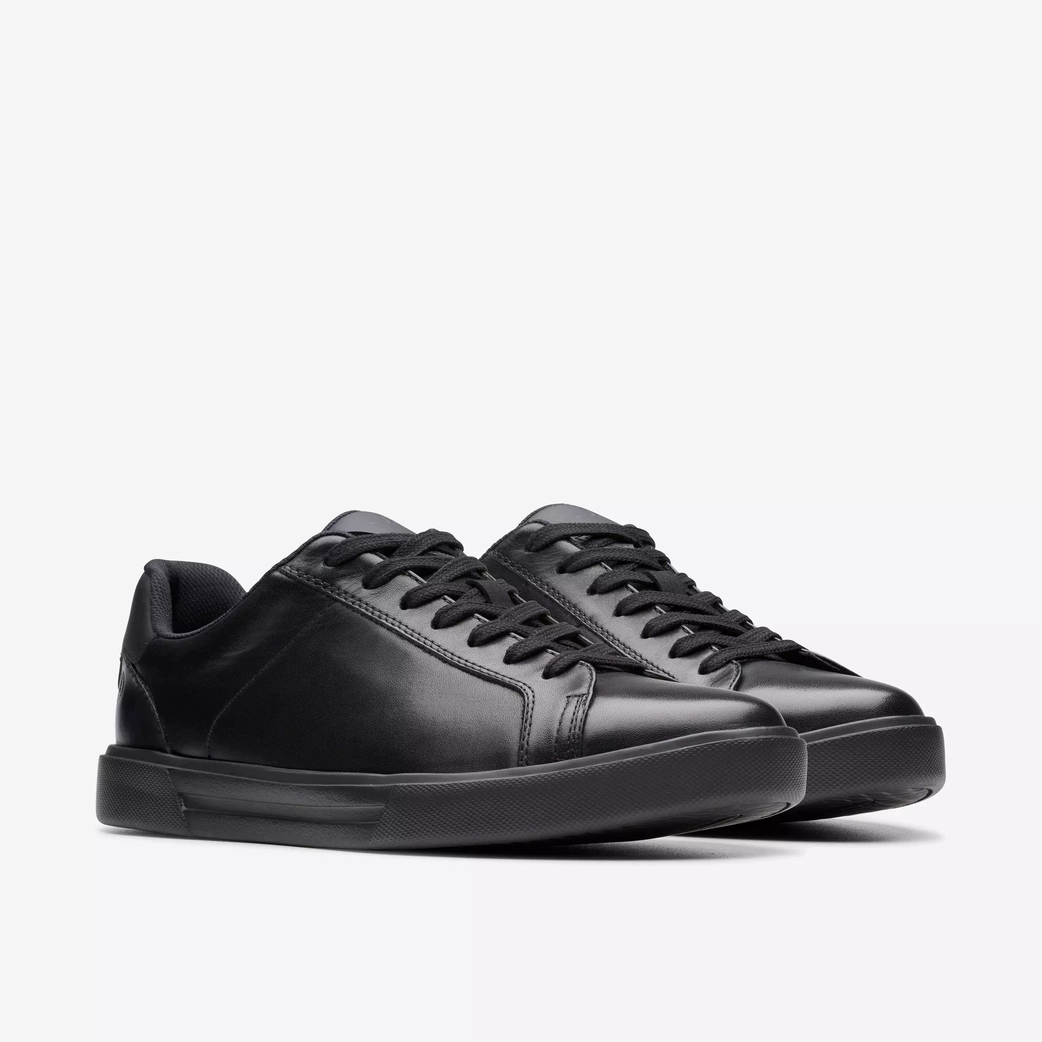 Pánské boty Clarks Romsey Lace 261825917 kožené černé pohodlné 41.5