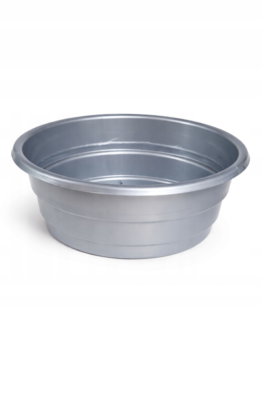 10 x Miska wyrobowa florystyczna Doniczka śr.18cm Stroik Kompozycja SREBRNA